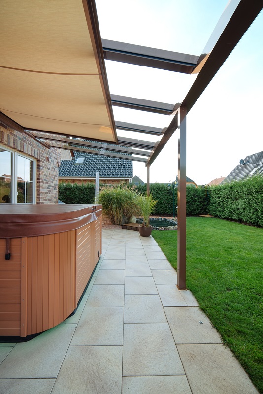 terrassendach mit markise